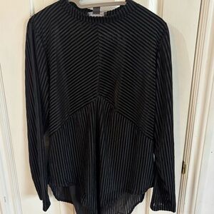 primark velvet and sheer body suit mock turtleneck  * accepting offers